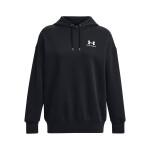 Mikina Under Armour Icon Fleece OS Hoodie Black/ White L