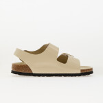 Tenisky Birkenstock Milano Big Buckle Natural Leather Patent High-Shine Ecru EUR 41