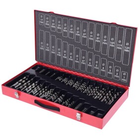 KS Tools 3302650 HSS-G sada špirálových vrtákov do kovu, 1 mm, 1.5 mm, 2 mm, 2.5 mm, 3 mm, 3.5 mm, 4 mm, 4.5 mm, 5 mm, 5.5 mm, 6 mm, 6.5 mm, 7 mm, 7.5 mm, 8; 3302650