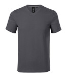 Tričko s výstrihom do V Action light anthracite L