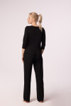 BLÚZKA MARGOT 3/4 černá 2XL