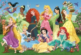 Trefl - Puzzle - Očarujúce princezné