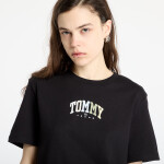 Tričko Tommy Jeans Relaxed Color Varsity Tee Black S