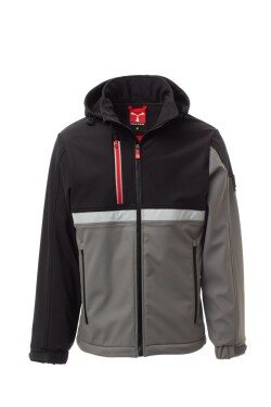 Pánska pracovná bunda Payper WISE Farba: Dymová/ Čierna, Veľkosť: 2XL (S00095048913010XXL)