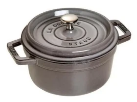 Staub La Cocotte 20 cm grafitová šedá / Kastról s pokrievkou / liatina (1003913)