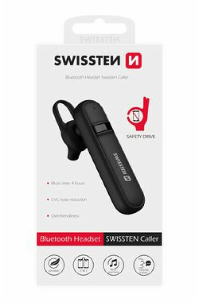 SWISSTEN CALLER čierna / Bluetooth headset (51104100)