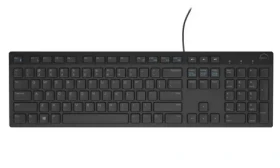 DELL KB-216 HU čierna / Multimediálna klávesnica / USB / Maďarská (580-ADGQ)