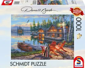 Schmidt Puzzle Brehy jazera Loon Lake, New York