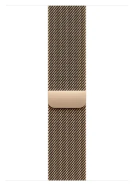 Apple Watch Milanese Loop zlatá / Remienok milánsky ťah / S/M / 44-49 mm (MGJ44ZM/A)