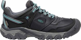 Keen Ridge Flex WP W raven/porcelain dámské nízké nepromokavé kožené trekové boty