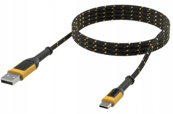 DeWalt DXMA131-1348-DWG čierna / Kábel USB / USB-A - USB-C / 1,8 m (DXMA131-1348-DWG)