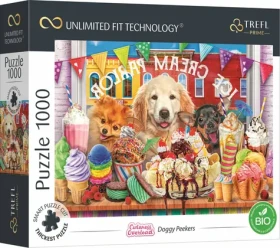 Trefl - Puzzle - UFT Cuteness Overload: Písi pred cukrárňou