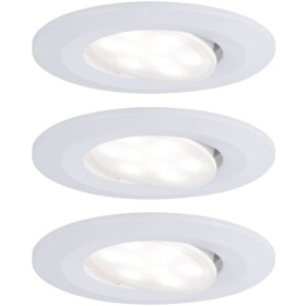 Paulmann Calla LED vstavané kúpeľňové svetlo sada 3 ks 18 W IP65 biela (matná); 99927