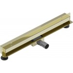 MEXEN - Flat Wall žľab k stene 2v1 60 cm zlatý 1530060