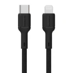 Dudao Dátový kábel L9X / USB-C / Lightning 30W / 2 m / čierna (195961)