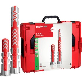Fischer DUOPOWER box s výberom hmoždiniek 558627 910 dielov; 558627