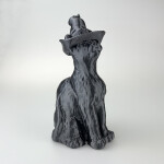 PLA FIBERSILK filament antracitovo sivý metalický 1,75 mm Fiberlogy 850 g