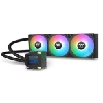 Thermaltake LA360-S ARGB 2.4" LCD čierna / AIO vodný chladič CPU / 3x 120mm / 2500 RPM @ 38.35 dB / 79.3 CFM (CL-W462-PL12SW-A)