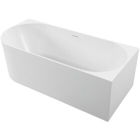 CERANO - Vaňa akrylátová Bianco - voľne stojaca - asymetrická - pravá - biela lesklá - 170x79x60 CER-413603