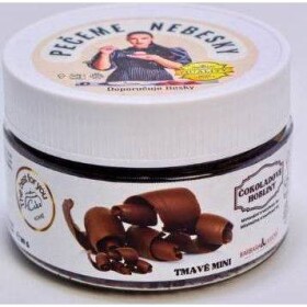 Čokoládové hobliny tmavé mini (80 g) 0480 - dortis - dortis