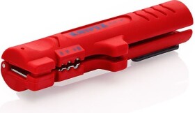 KNIPEX Nôž odizolovací na koaxiálne káble, ploché-oblé 1664125SB