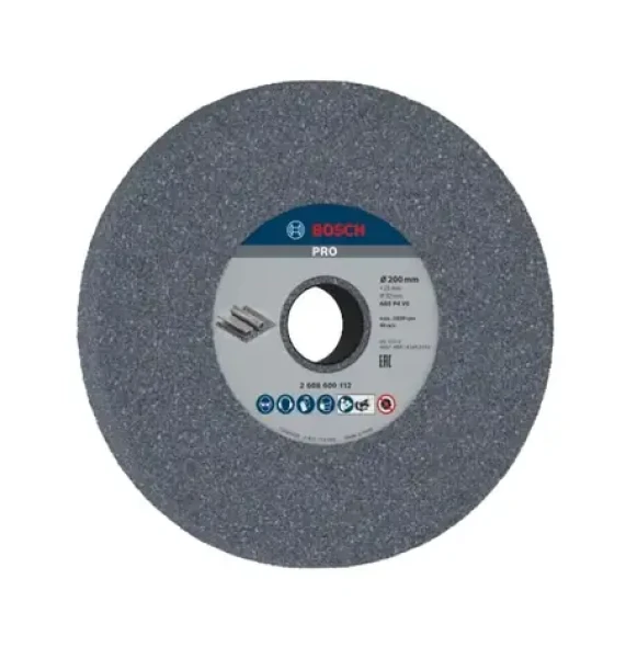 BOSCH 2608600112 / Brúsny kotúč na kov P60 / Priemer 200x25x32 mm (2608600112)