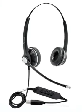 Gearlab G4040 čierna / office headset / USB slúchadlá s mikrofónom (GLB240400)
