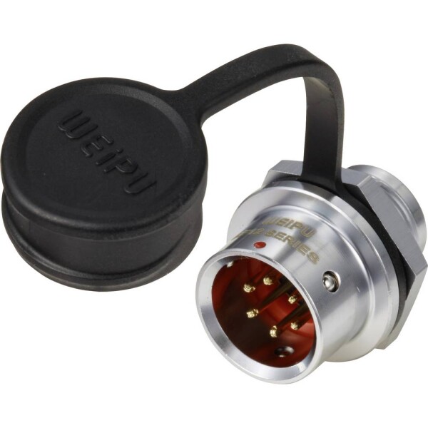 Weipu SF1212/P6 guľatý faston, 1 ks; SF1212/P6