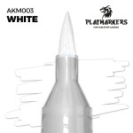 AK interactive AK PLAYMARKERS akrylový fix AKM003 White