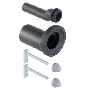GEBERIT odpadová pripojovacia sada pre závesné WC, excentrická 405.116.00.1
