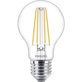 Philips Lighting 76299500 LED En.trieda 2021 E (A - G) E27 klasická žiarovka 8.5 W = 75 W teplá biela (Ø x d) 6 cm x 10.4 cm 1 ks; 76299500
