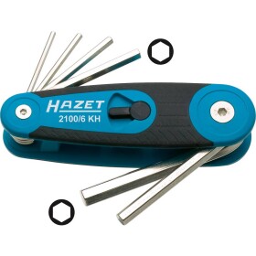 Hazet HAZET inbus sada kľúčov 6-dielna; 2100/6KH