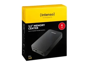 INTENSO Memory Center 4TB čierna / Externý disk / 3.5" / USB 3.0 / R:85MBs / W:75MBs (6031512)