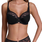 Podprsenka 2107 Yasemin čierna s béžovou - AVA 85J černá-béžová