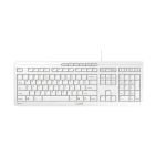 Cherry Stream biela / Klávesnica / Drôtová / USB / US layout / 104 kláves (JK-8500EU-0)