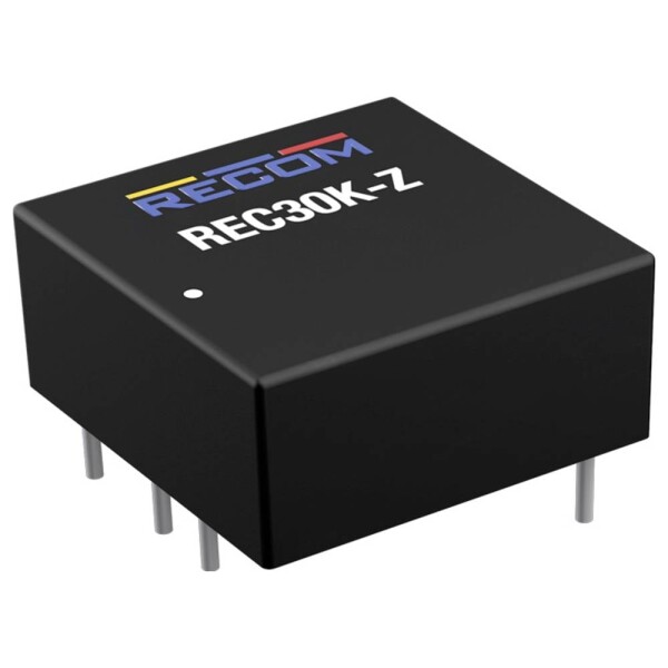RECOM REC30K-4815SZ DC / DC menič napätia, DPS 48 V 15 V 2 A 30 W Počet výstupov: 1 x; REC30K-4815SZ