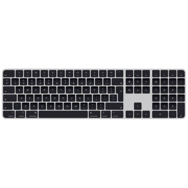 Apple Magic Keyboard Touch ID Num Key Bluetooth® klávesnica čierna US medzinárodnej, QWERTY; MMMR3Z/A