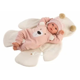 Llorens 63644 NEW BORN - realistická bábika bábätko so zvukmi a mäkkým látkovým telom - 36 cm