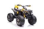 Mamido Mamido Detská elektrická štvorkolka ATV Power 12V 14Ah 4x4 žltá