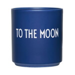 DESIGN LETTERS Porcelánový hrnček To the Moon Dark Blue 300 ml