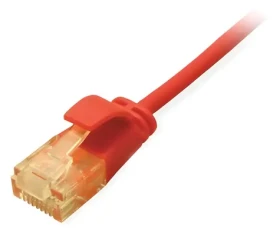 Equip Cat6a SlimFlex červená / Patch kabel / 0,5 m / U/UTP / LSZH / PoE+ (626202)