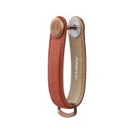 Kľúčenka Orbitkey Waxed Canvas Brick Red
