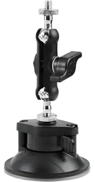 Puluz PU5699B čierna / Držiak s prísavkou / Magic Arm / 360° / 1/4” závit (PU659B)