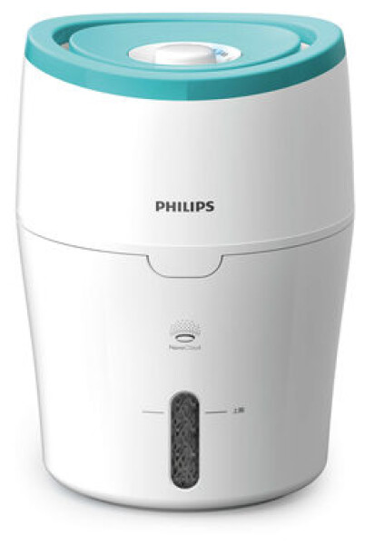 Philips HU4801-01 biela / Zvlhčovač vzduchu s technológiou NanoCloud / 2 l / Zvlhčovanie 200 ml-h / 26 dB / 25 m-2 (HU4801/01)