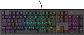 Genesis KLAWIATURA Pre GRACZY GENESIS THOR 303 DE PODŚWIETLENIE RGB MECHANICZNA BROWN SWITCH Čierna HOT SWAP