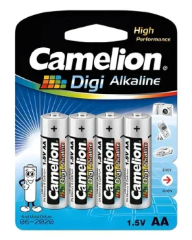 Camelion Digi Alkaline AA (LR06) / Alkalická batéria / 1,5 V / 4ks (11210406)