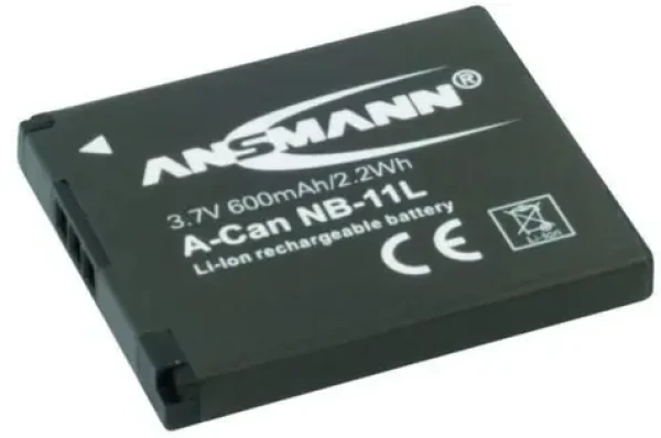 Ansmann A-Can NB-11L / Náhradné batérie / Li- ION / 3.7V / 600 mAh / pre Canon (1400-0028)