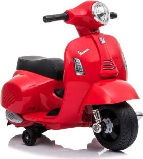 Lean Toys elektrická motorka Vespa GTS 300 Mini červená