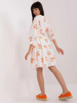 LK SK 509346 šaty.85 oranžová