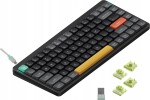 Nuphy - Air75 V2 Wireless Mechanical Keyboard - Bezdrôtová Klawiatura Mechaniczna Slim Basalt Black Aloe